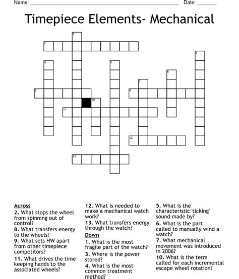watch bearer crossword clue|Watch part crossword clue .